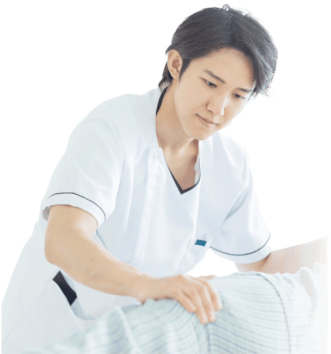 ほねラボ整骨院 我孫子市の我孫子駅北口院 受付男性イメージ画像