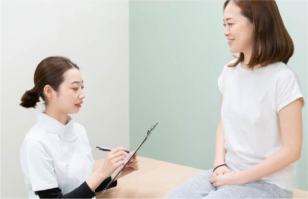 ほねラボ整骨院 我孫子市の我孫子駅北口院 カウンセリングイメージ画像