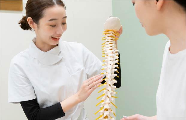 ほねラボ整骨院 我孫子市の我孫子駅北口院 施術後の説明イメージ画像