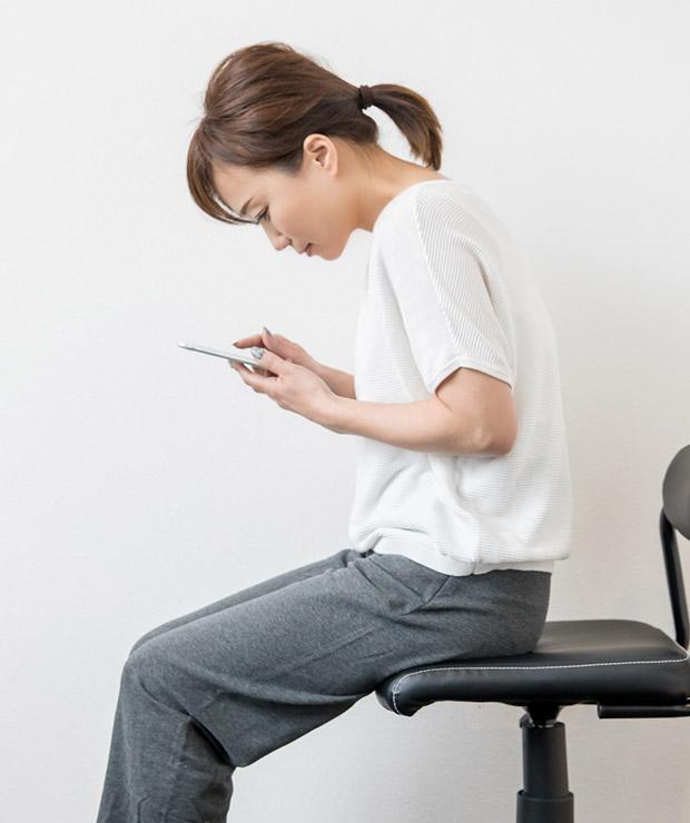 猫背矯正のイメージ